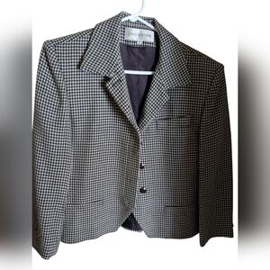 Jones New York Black and White Blazer